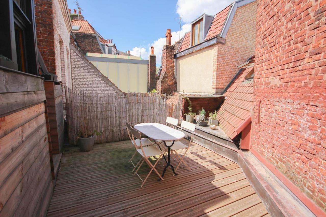 Old Lille - Superb Loft-Type Terrace! Lilla Esterno foto
